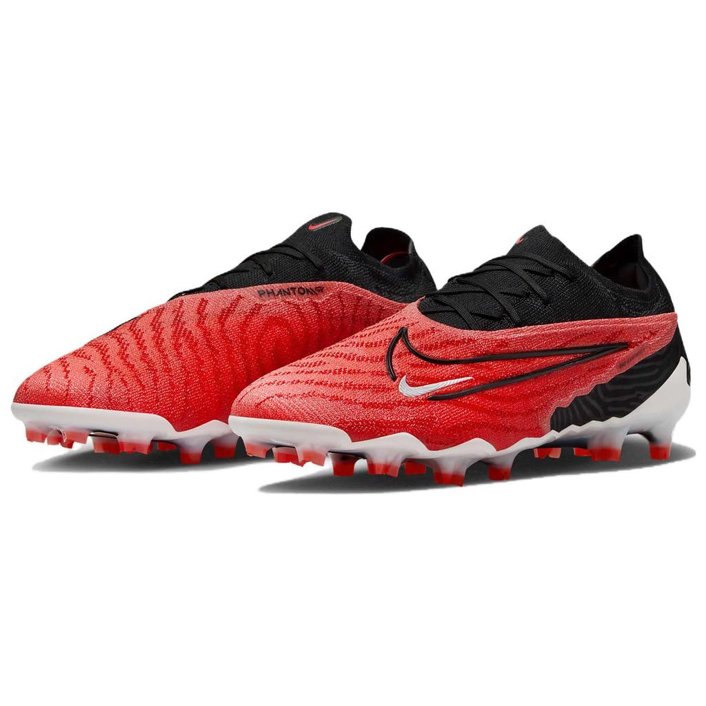 Nike Phantom GX Elite Gripknit FG Ready Pack Unisex Sneakers Red Bright-Crimson White DC9968-600