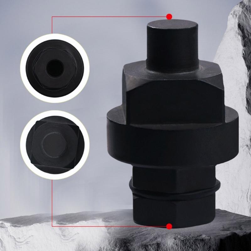 T40058 Veivakseldreiesokkel for 6-sylindret 2.4-liters motor Veivaksel Kamaksel Kile Dreiesokkel Adapter