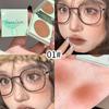 DAIMANPU multi-purpose lip and cheek Cream, lip mud and blush, highlighting a youthful and matte look, both blush and lipstick