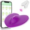 Sitzkissenvibrator App-Fernbedienung 10 Modi Vibrierender Klitorismassager Butt Plug Stimulator Masturbator Sexspielzeug für Frauen