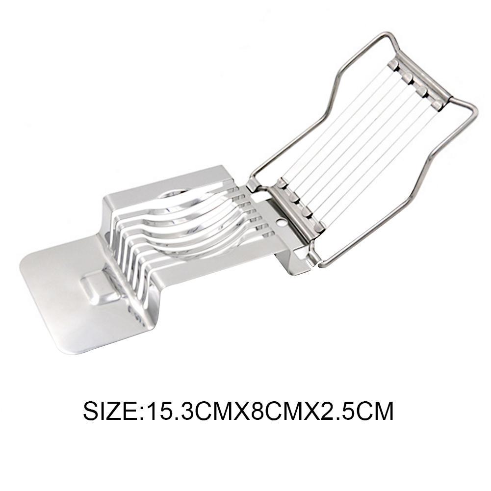 

2 в 1 Многофункциональный стальной яйцерезка для резки яиц, проволока, измельчитель сыров, инструмент для резки яиц