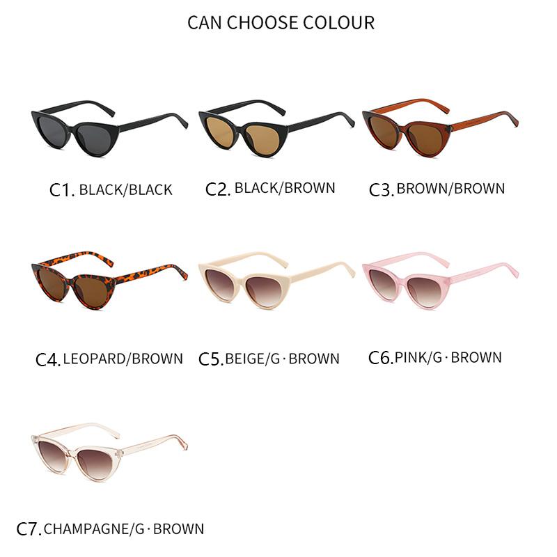 Vintage Sexy Cat Eye Sunglasses Women Men Vintage Fashion Luxury Brand Sun Glasses Outdoor Travel Man Lady Eyewear UV400