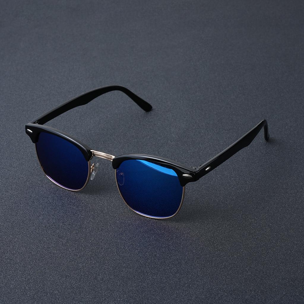1pc Men Geometric Fashion Pochromic Glasses For School Life Daily Wlaking Clothing Accessories Casual Shades Accessories
