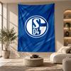 Decorative Tapestry,Schalke 04 Printed Wall Art, Lightweight Wall Hanging For Bedroom Background