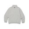 Reebok Legacy Half Zip Up Sweatshirt   Light Gray