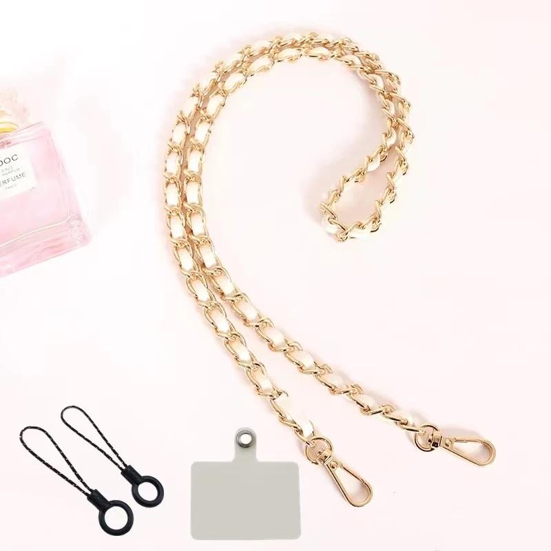 

Phone Case Universal Lanyard Long Crossbody Pearl Pickup Chain Mobile Phone Lanyard Women s Long Neck and Shoulder Strap Universal