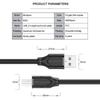 MINDPURE US002 1m USB2.0 Male to Square USB Type-B Male Printer Cable Computer Printing Connection Cord
