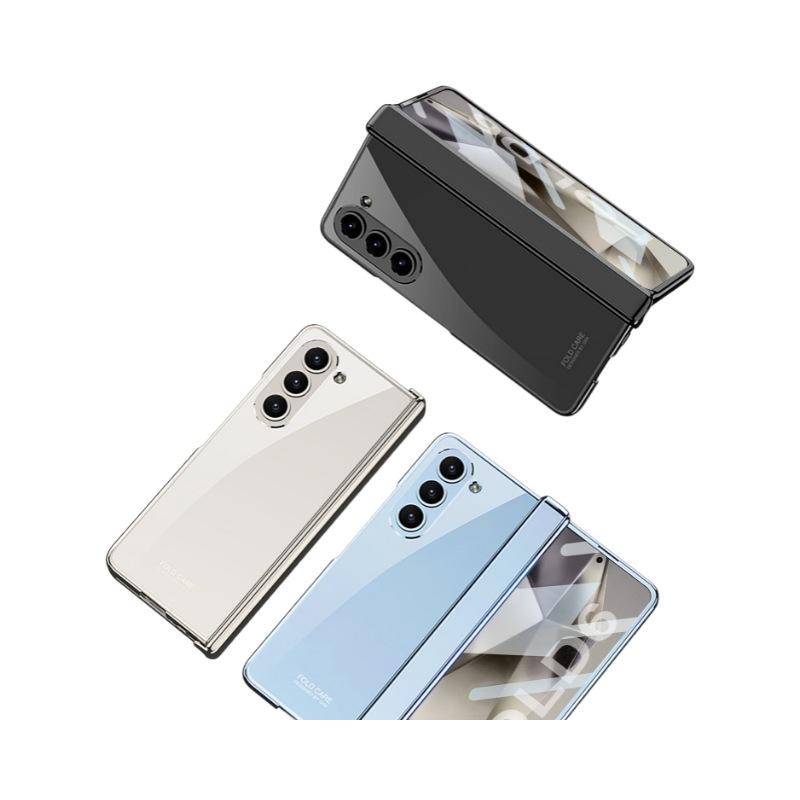 Samsung Fold6 Mobile Phone Case Folding Screen Film Magnetic Absorption Axis Phantom Transparent 5G Anti Fall Ultra Thin Fashion