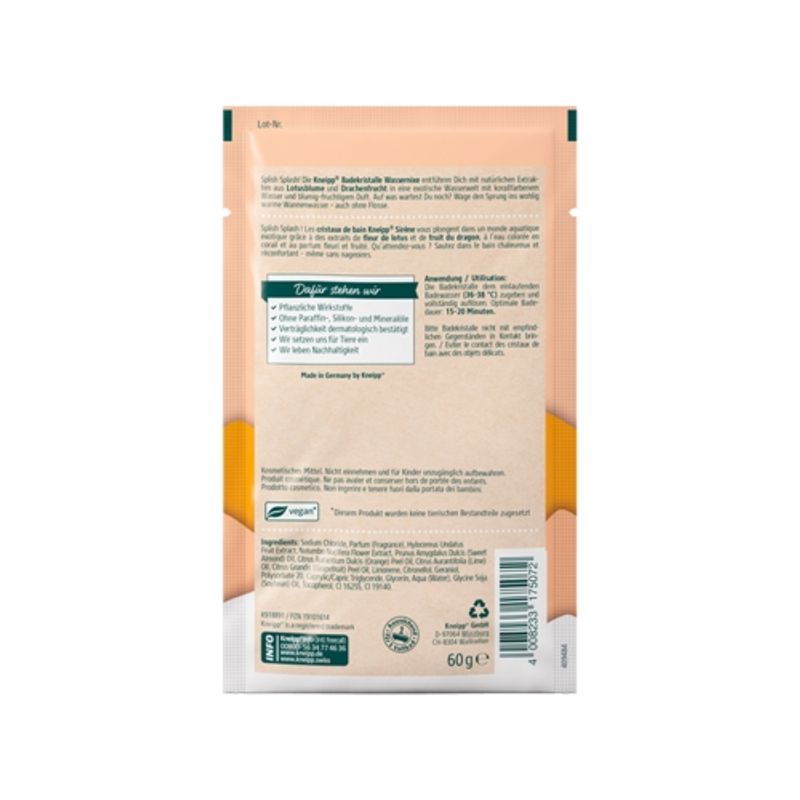 Kneipp Water Spirit Salt Bath 60g