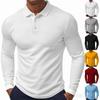 Spring Autumn Lightweight Breathable Men's Polo Shirts Casual Long Sleeve Quick Dry Comfortable Fit Polos