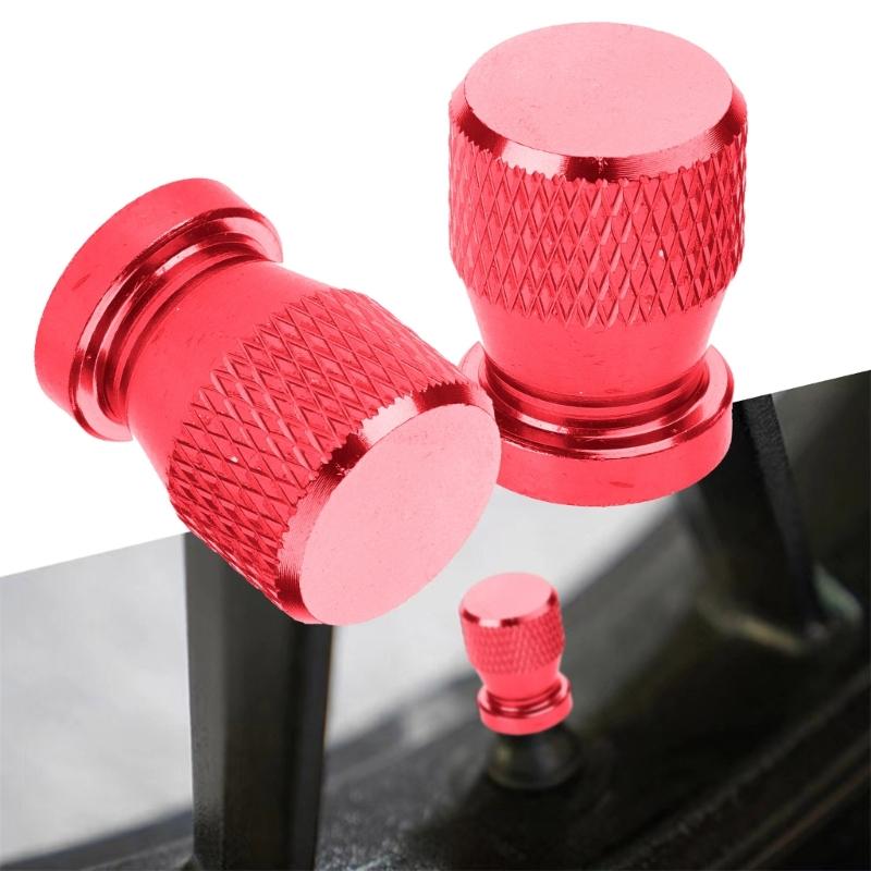 Dustproof Waterproof High Visibility Motorcycle Wheel Tire Valves Caps, Enhancing Safety Styles with Simple Installation