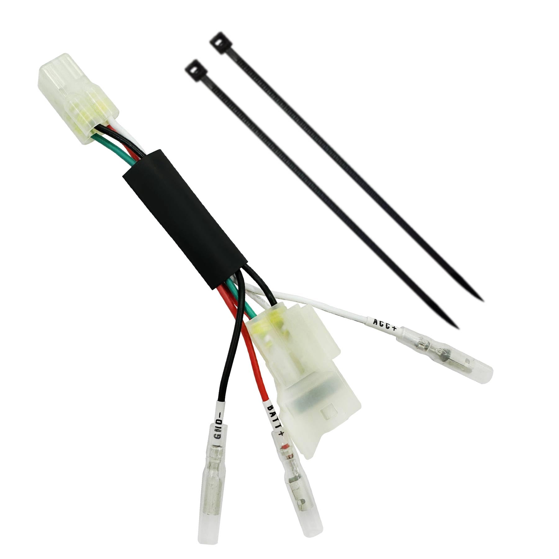 

KONPON / Power Harness / Optional 4P Coupler / Compatible with Honda Type 1,