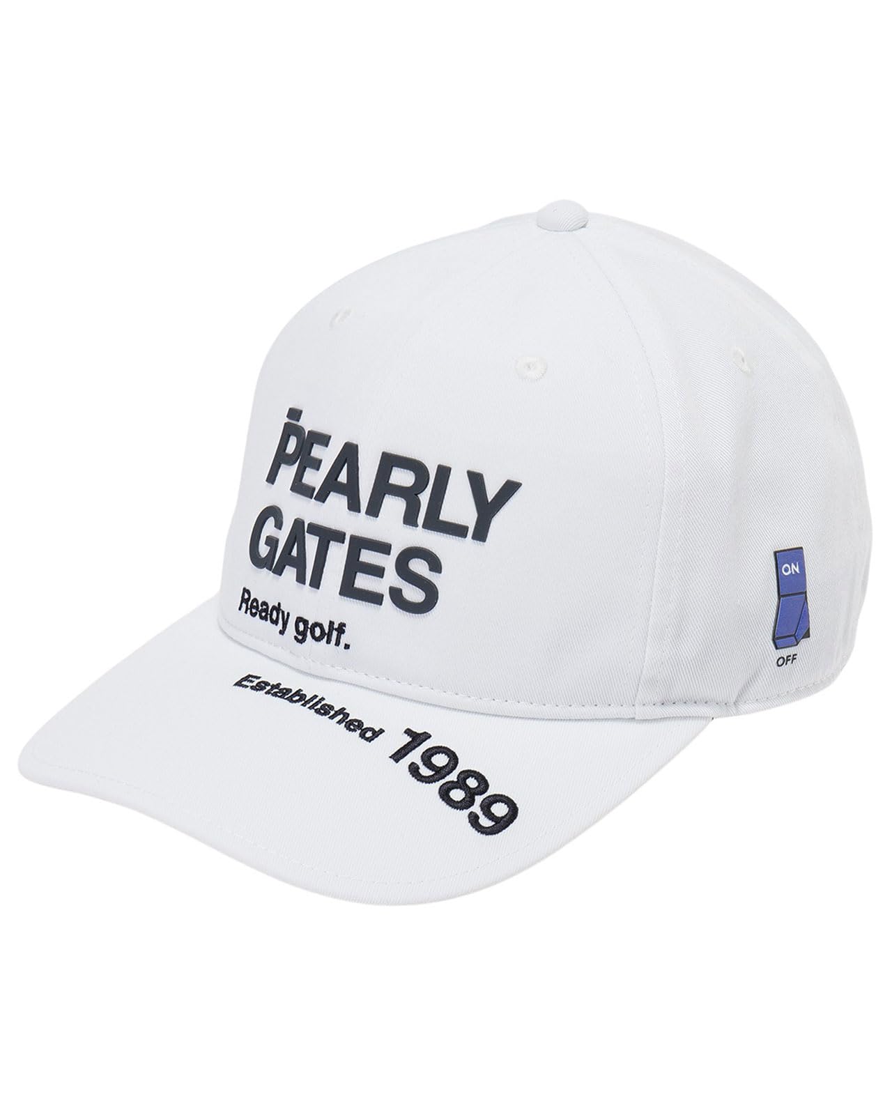 

SWITCH ON Series Cap Golf Hat FR [PEARLY GATES] (Adjustable Size) / / 053-5187301 030_White