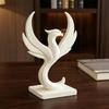 3D Geprinte Feniks Figuur Modern Minimalistisch Abstract Feniks Beeld Sculptuur Bureau Decoratie voor Huis Kantoor Woonkamer