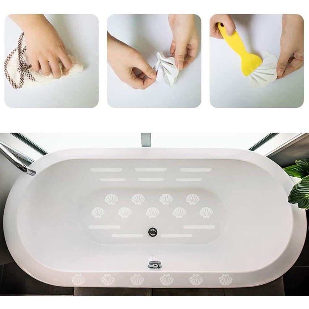 Waterproof for Bathtub Shower Anti-Slip Sticker Non Slip Bathroom Bath Stickers Safety Tape Pads