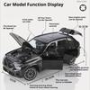 1:18 Alloy Diecasting BMW X5M Models Cars Toy Wheel Steering Miniature Vehicles 6 Doors Opened Car Model Boys Educational Toys