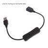 USB Cable with Switches, 1-Pack USB Male to Female Extension Cord Inlines Rockeres On/Off Switches for Driving Recordering