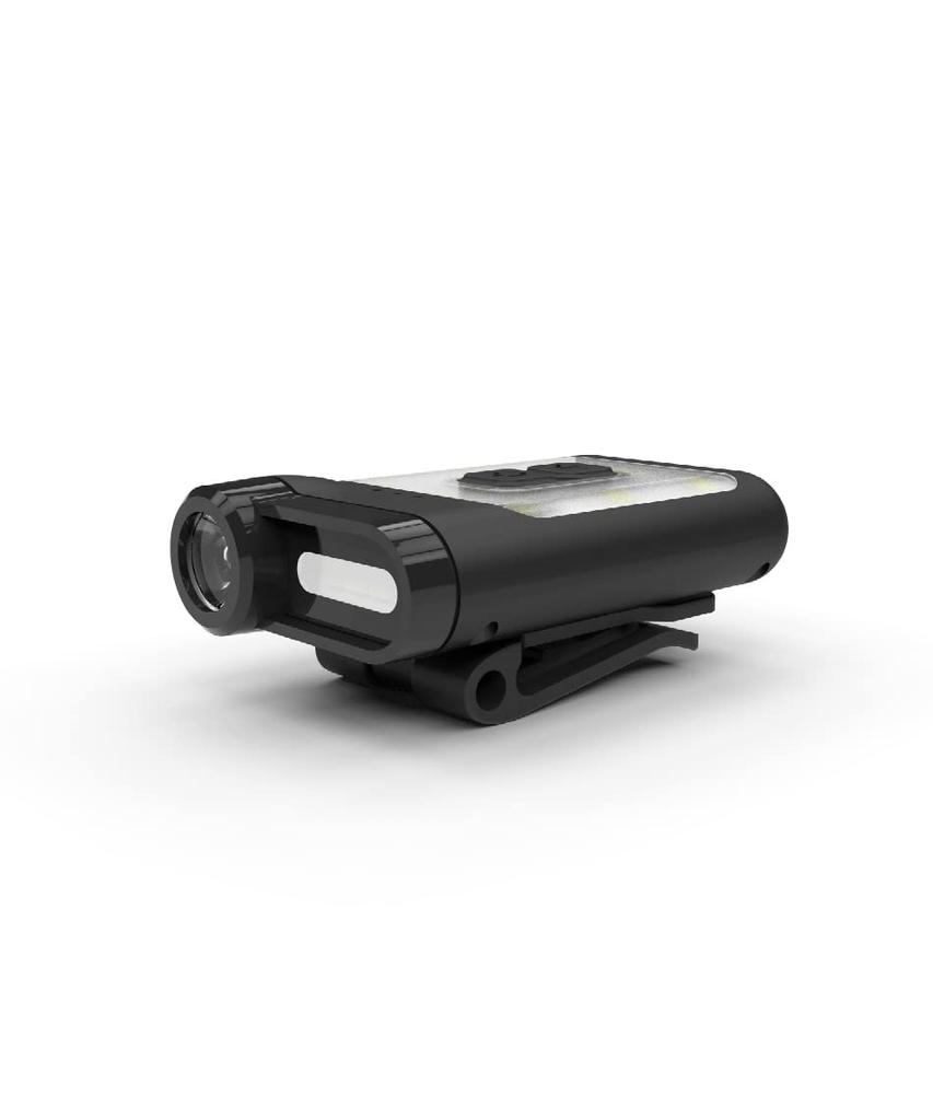 Prism LED Lantern, CLAYMORE CapOn 65A+ Rechargeable, 3 Lighting Modes, Stepless Dimming, Color: Black, CLP-330BK