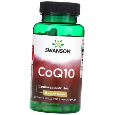 Naturalny koenzym Q10, Ubidekarenon, CoQ10 30, 120kaps (70280016)