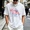 Stay Salty Graphic Tee Beachy Summer Cotton T Shirt Casual Round Neck Printed Short Sleeve Tshirts Unisex Comfortable Clothing