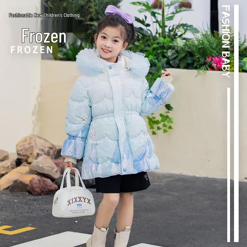 

Girls Disney Frozen Padded Winter Coat