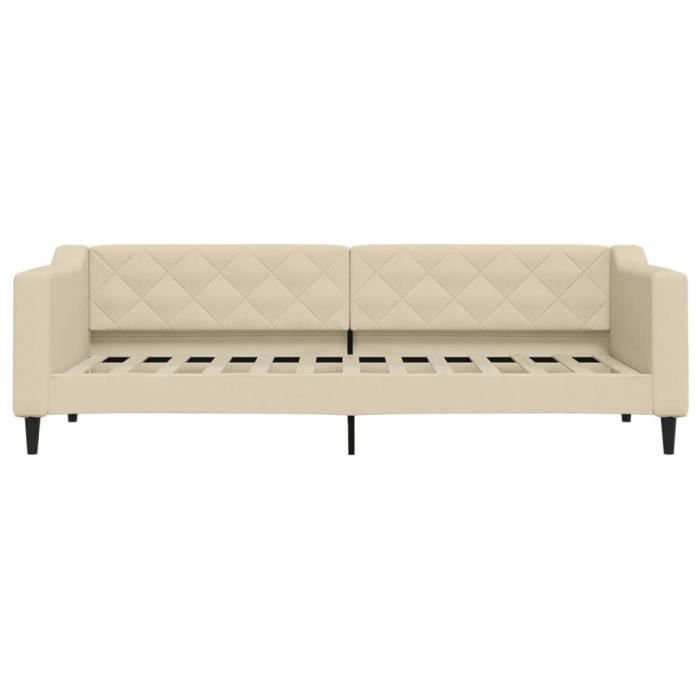 VidaXL Daybed Cream 80x200 Cm Fabric 354160