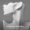 Necklace Display Stand Elegant Mannequin Head Bust Premium for Showroom, Dresser