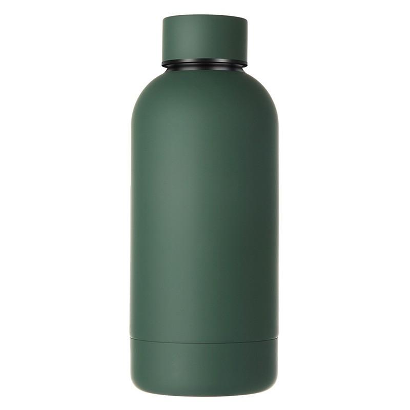 350ml Double Wall Stainless Steel Vacuum Insulated Travel Mug Mini Water Bottle Office Gym Car