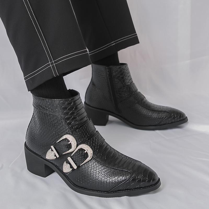 Heren All-Season Laarzen Mode Comfortabel Draagcomfort Voor Dagelijks Gebruik Duurzaam Materiaal Met Goede Kwaliteit Stijlvol Ontwerp Geschikt Voor Diverse Gelegenheden