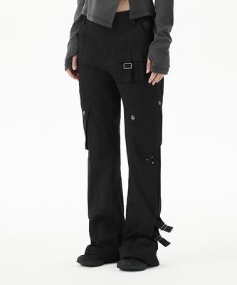 MAHAGRID Utility Cargo Flare Pant Black(Mg2Fffpa11A)