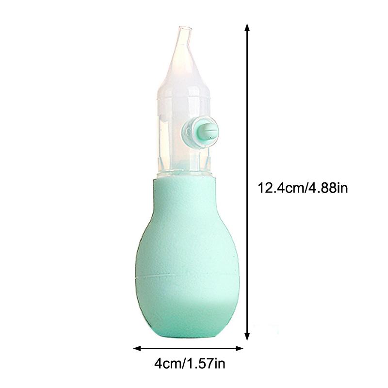 Soft Nasal Aspirator For Newborn Baby Toddler Anti-Back Flow Nose Sucker Prevent Nasal Congestion Vacuum Nose Cleaner
