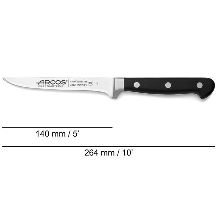 ARCOS Opera - Couteau À Désosser (140 Mm)
