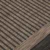 Flatweave Outdoor Rug, 140X200 Cm, Dark Brown