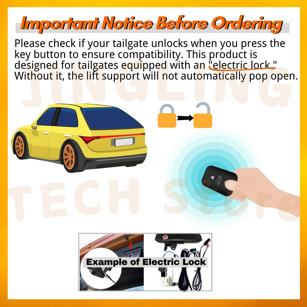 Qty(2) Trunk Struts with Spring for Lancia Ypsilon (843) Hatchback 2003-2011 Rear Tailgate Boot Lift Supports Shock Absorbers