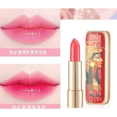 Lápiz labial egipcio indeleble y de larga duración, 1 pieza, 3,8 g, 01 Cherry Pink