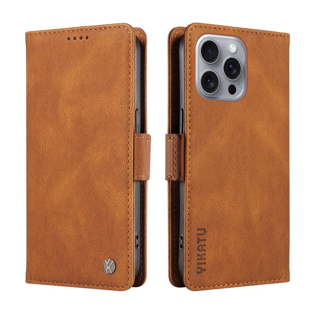 Nubuck PU Leather Card Slots Side Buckle Wallet Phone Case for iPhone XS,XR,XS Max,SE,iPhone 7,8,7Plus,11,11Pro,11Pro,12,13,14,15,16...