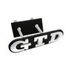 Jsqwt8 Emblema Adesivo Distintivo Griglia Anteriore in Metallo 3D GTD per Polo Golf 5 6 7 CC Passat Jetta MK4 MK5 MK6 Styling Auto