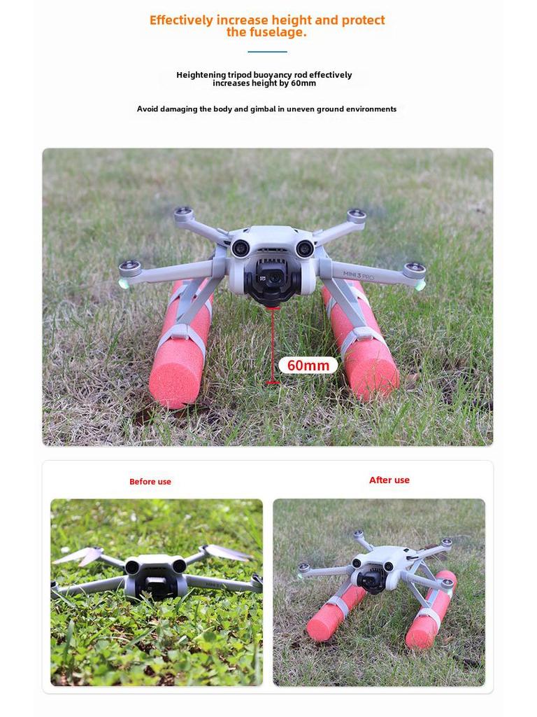DJI Mini 3/4 Pro Schwimmendes Stativ Auftriebszubehör
