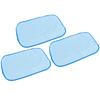 3pcs Wet Fiber Mopping Cloths Mop Pads Fits for Braava 321 380 320 380t Floor Cleaning Machine