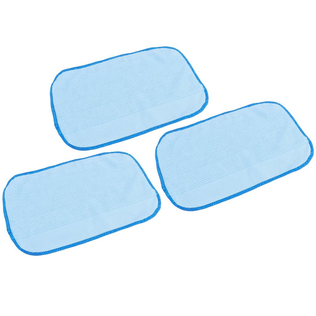 3pcs Wet Fiber Mopping Cloths Mop Pads Fits for Braava 321 380 320 380t Floor Cleaning Machine