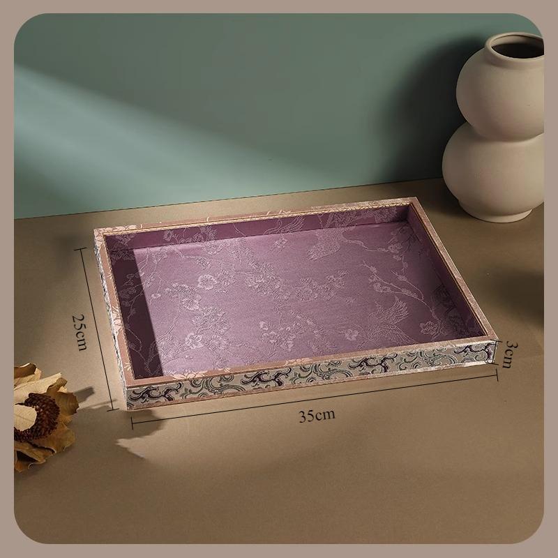 

Jeweler Counter Displays Tray Retro Bracelet Showcase Pallet Necklace Jewellery Organizer Salver Live Pictures Display Props