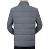 Men's Winter Stand Collar Jacket - Fashionable and Warm Cotton Jacket for Middle-aged Casual Wear