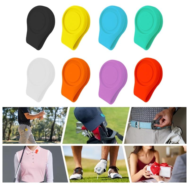 Golf Flexible Silicone Hat Clip Strong Magnetic Designs Ensures Secure Golf Marker Suitable for All Golf Hat Styles