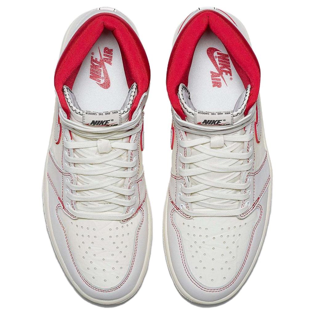 New Jordan 1 Retro High 'Phantom Gym Red' 555088-160