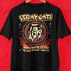 Vtg STRAY CATS Band Schwer Baumwolle Schwarz Alle Größen T-Shirt Für Männer BT088 Unisex T-Shirt