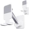 Soporte de pared universal de 4- 9.7 pulgadas Compatible para Soporte de teléfono iPad Extensible Ajustable Soporte para teléfono móvil para Espejo Baño Dormitorio Cocina
