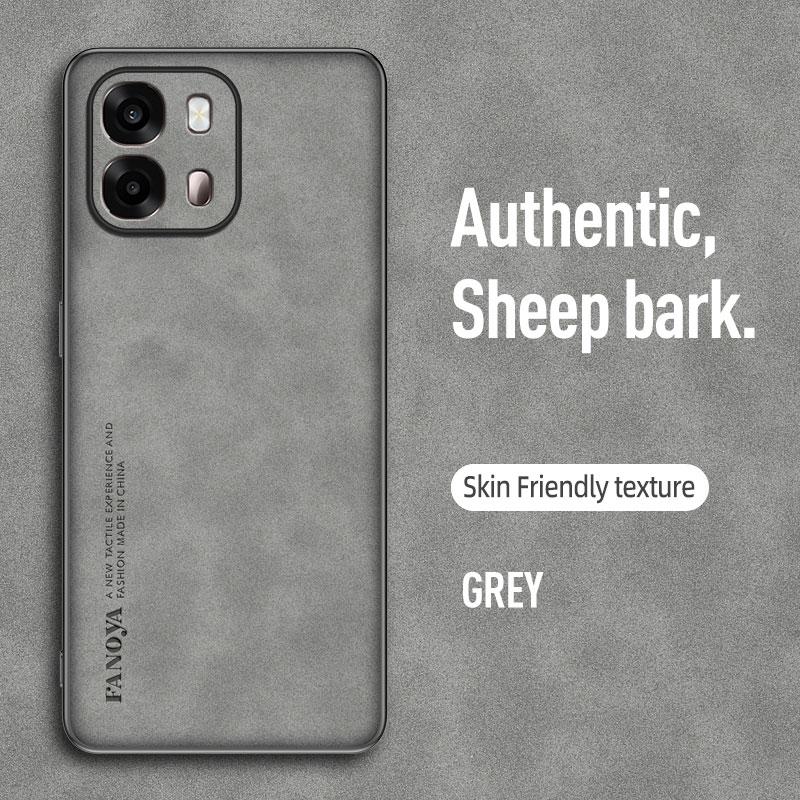 PU Leather Sheepskin Feeling Phone Case For OPPO A6s 5G A6 A6x 4G Protective Cover Fundas Coque Capa