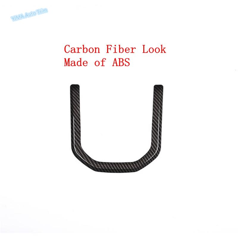 Steering Wheel Gear Shift / Armrest Storage Stripes Cover Trim For Range Rover Evoque L551 - Carbon Fiber Accessories