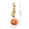 Halloween Pumpkin Keychain Keyring Funny Pumpkin Pendant Bag Charms Halloween Party Gifts Decorations For Women Men Kids