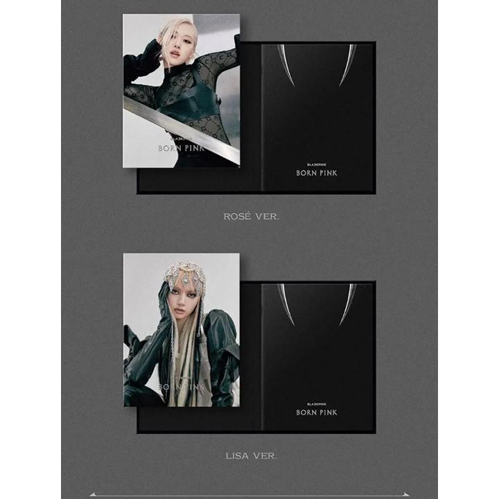 (3 cadouri) BlackPink - Born Pink Digipak ver. 1 Coperta aleatorie